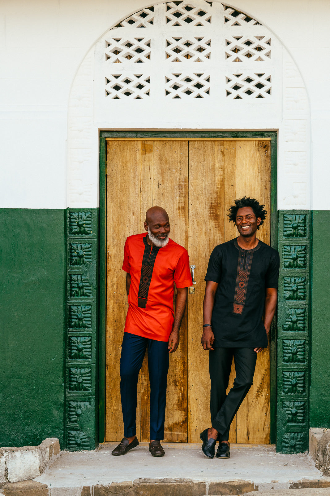 Men's Custom Pants and Top (With Embroidery)