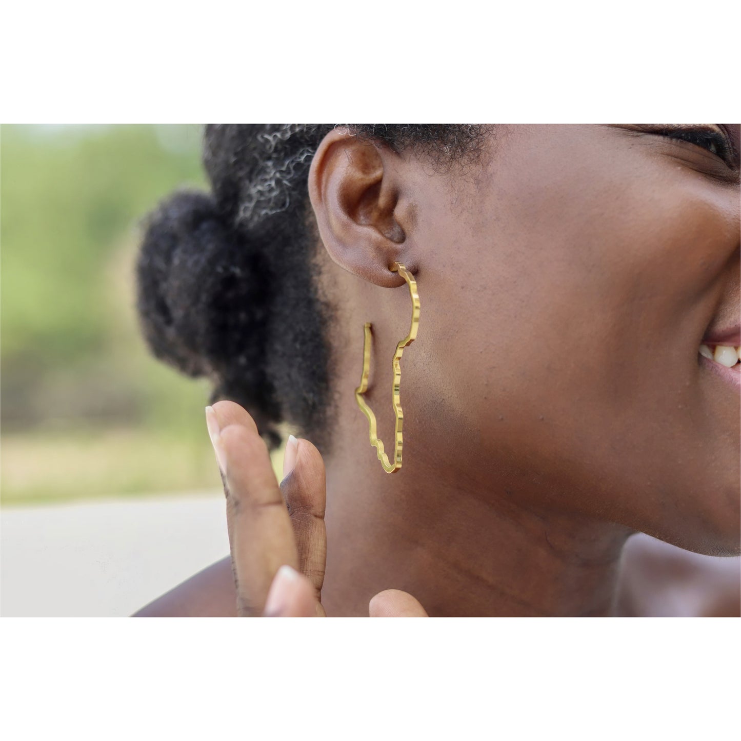 Afrique Gold Earrings