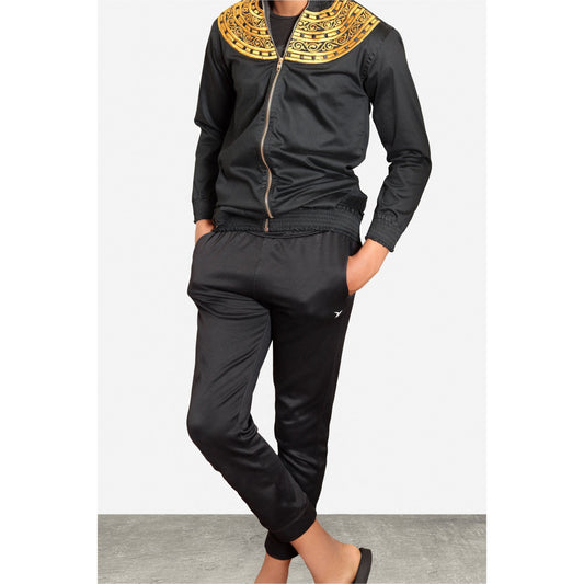 Ekow Black Bomber Jacket