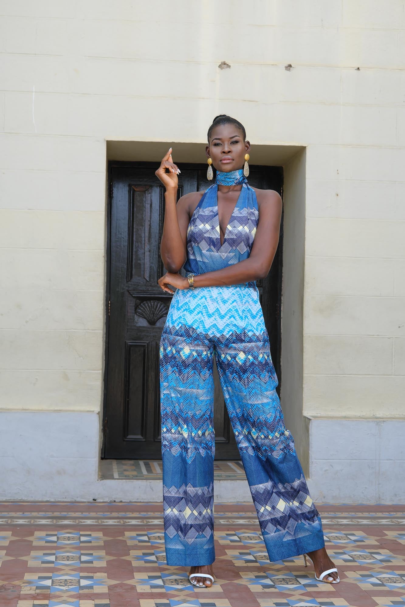 Blue Wave Jumpsuit – Ansabas Etem