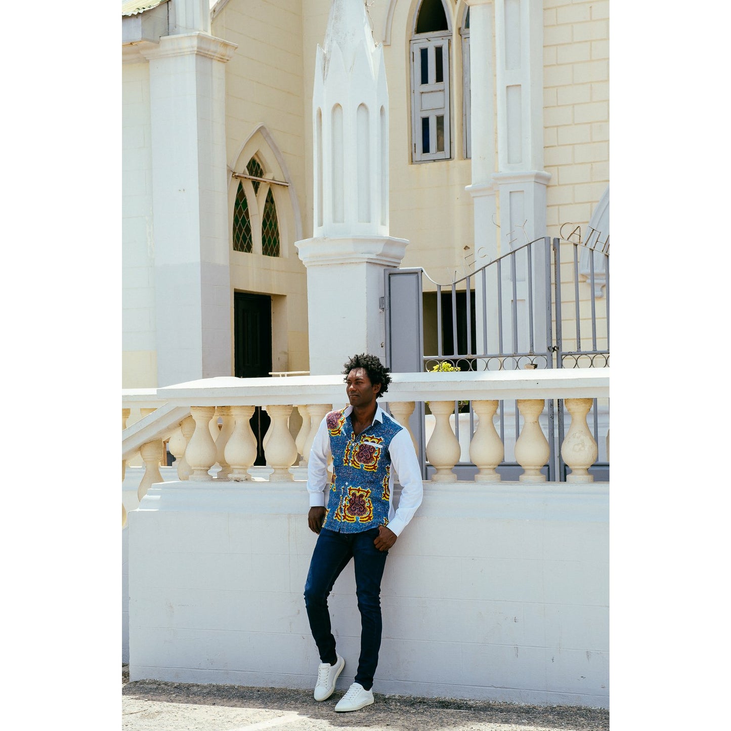 Tortoise Back Button Down Shirt