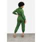 Effie African Print Jumpsuit